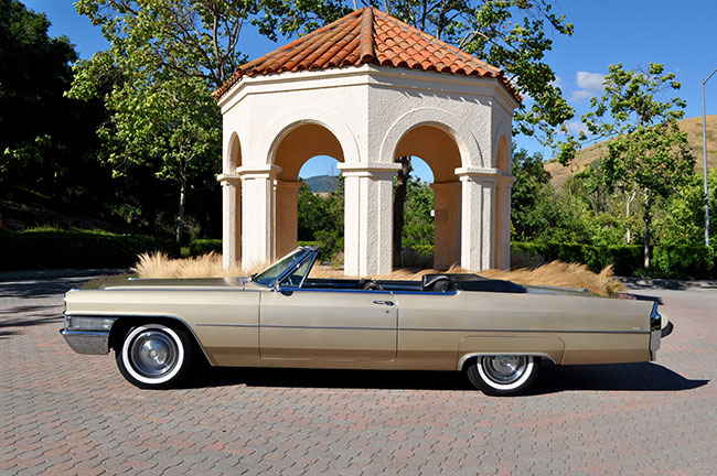 A vintage 1965 Cadillac Coupe de Ville